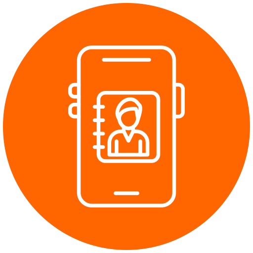 Контакты бесплатно иконка