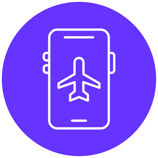 Airplane mode Generic Circular icon