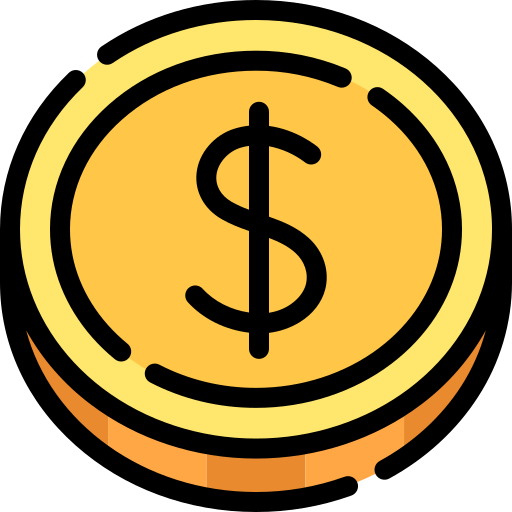 Dollar Generic Outline Color icon