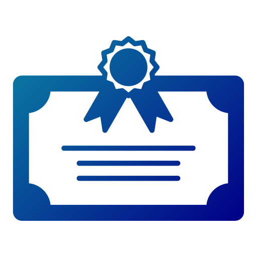 Certificate free icon Certificate free icon