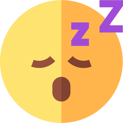 dormido icono gratis