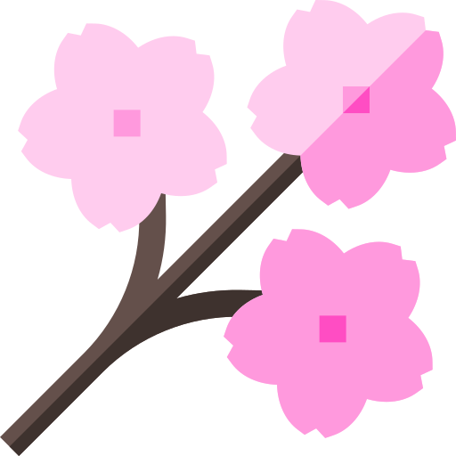 cherry blossom tree icon