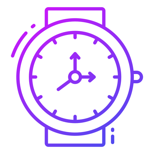 reloj de pulsera icono gratis