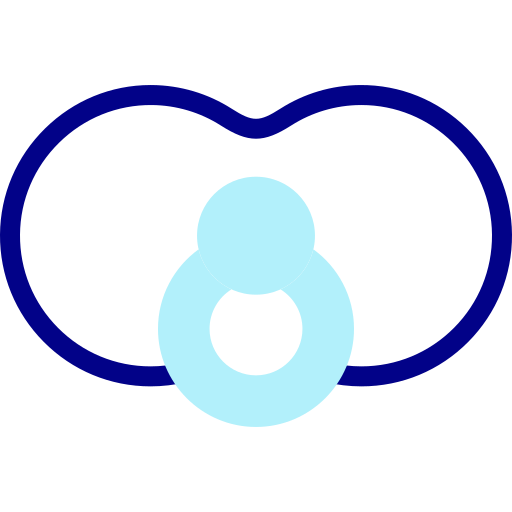 Pacifier free icon Pacifier free icon