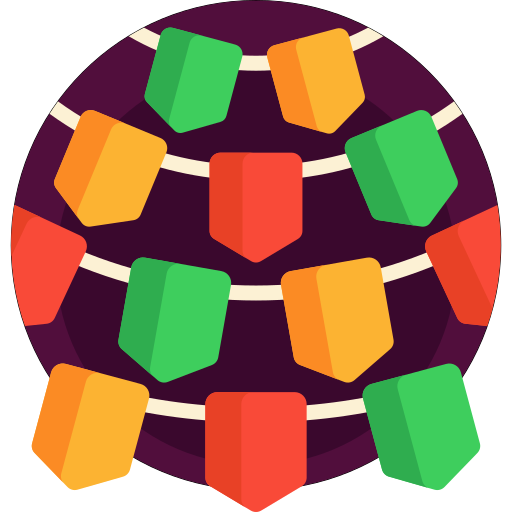 guirnaldas icono gratis