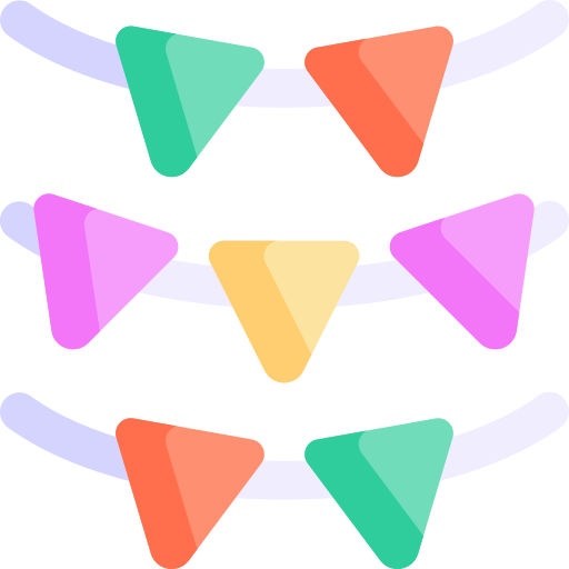 guirnalda icono gratis