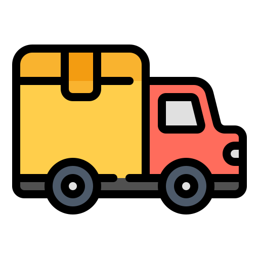 Delivery truck Generic Outline Color icon