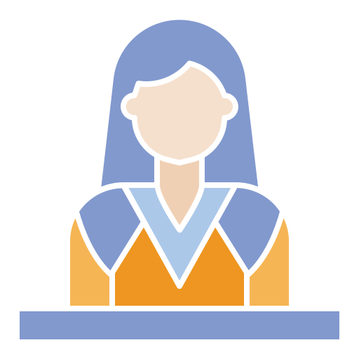 mujer de negocios icono gratis