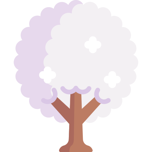 arbol de almendras icono gratis