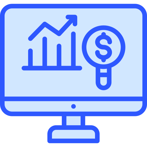 Data Analysis Generic Blue Icon