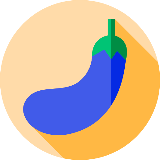 berenjena icono gratis