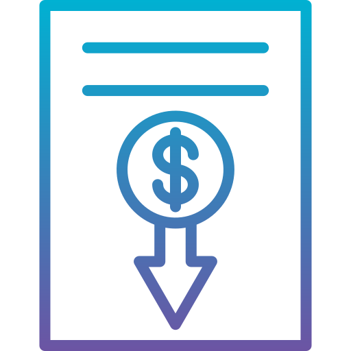 pérdida icono gratis