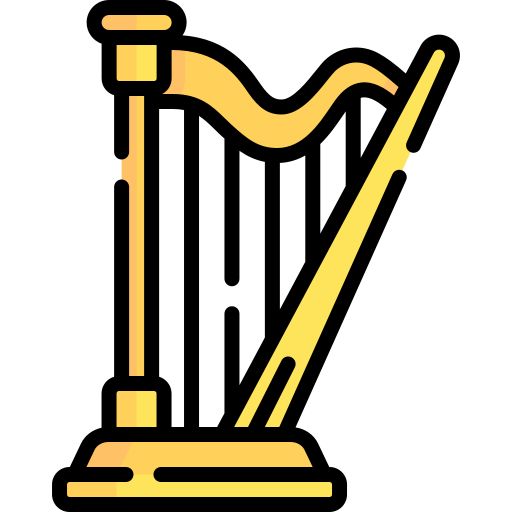 Harp - Free music and multimedia icons