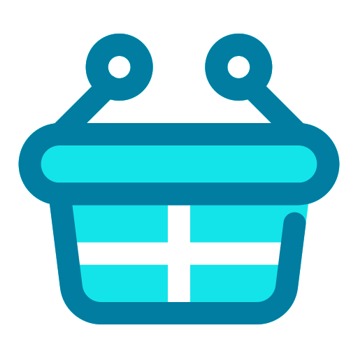 cesta de la compra icono gratis