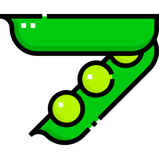 guisantes icono gratis