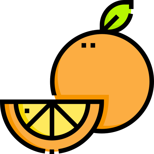 naranja icono gratis