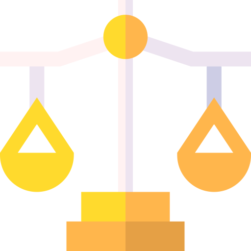 Balance Basic Straight Flat icon