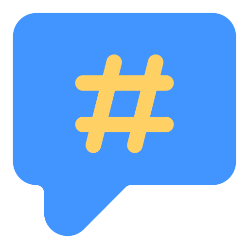 Хэштег бесплатно иконка