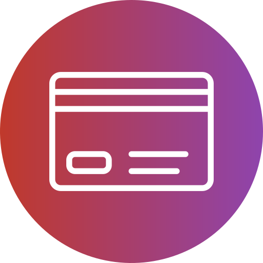 Credit card Generic Flat Gradient icon