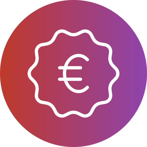 euro icono gratis