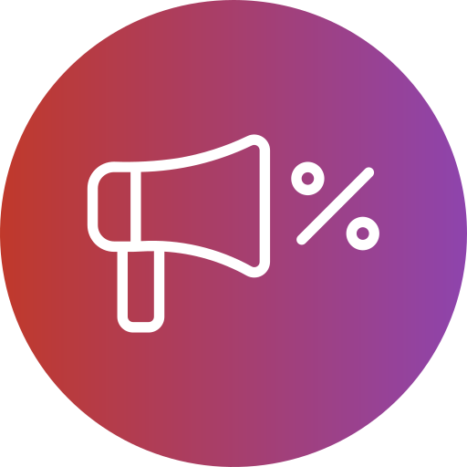 promoción icono gratis