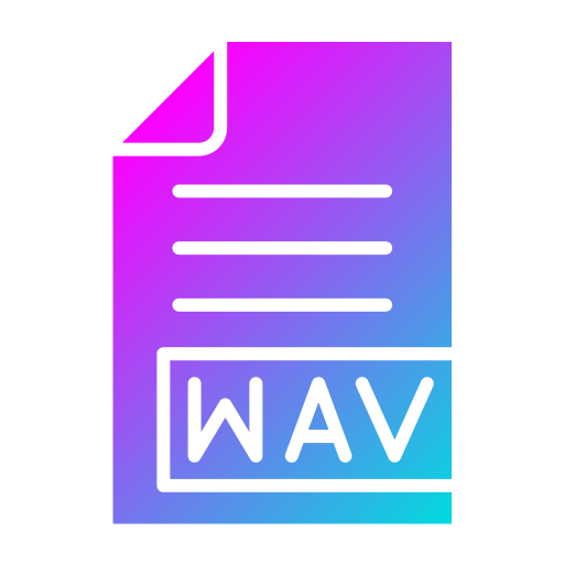 Wav free icon