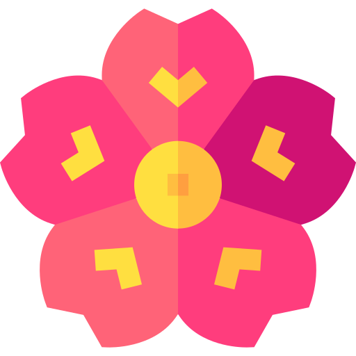 flor de cerezo icono gratis