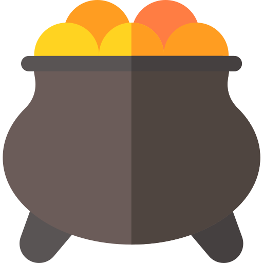 pote de ouro grátis ícone