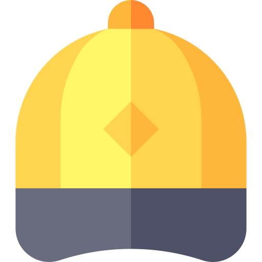 Cap Basic Straight Flat icon