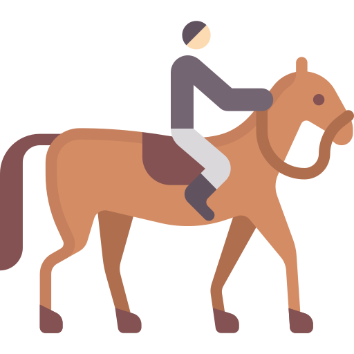 Horseback free icon