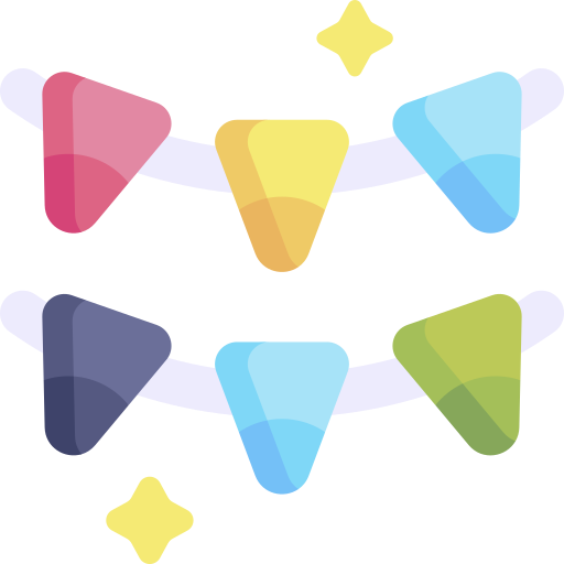 guirnalda icono gratis