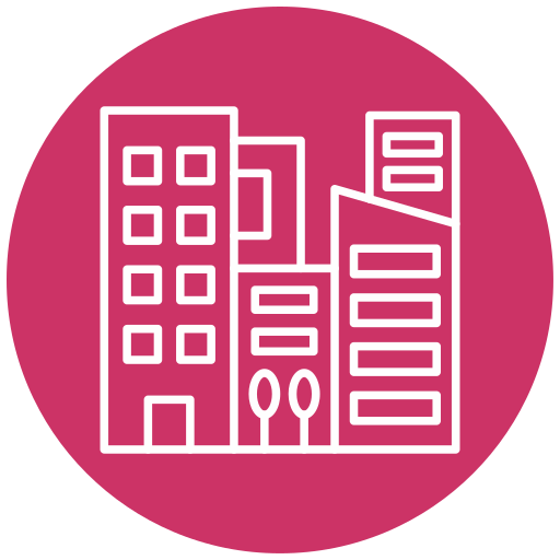 Городской пейзаж бесплатно иконка