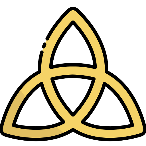 Triquetra Generic Outline Color icon