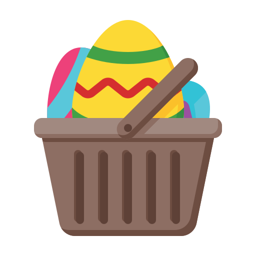 el huevo de pascua icono gratis