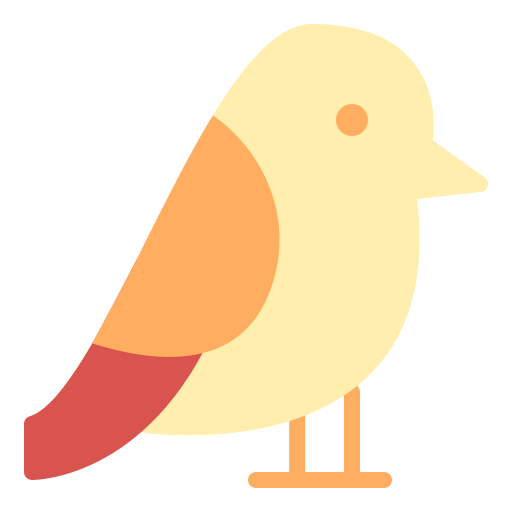 pájaro icono gratis