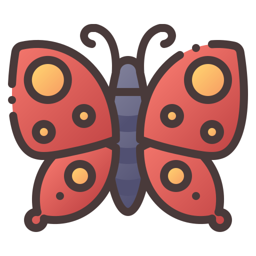 mariposa icono gratis