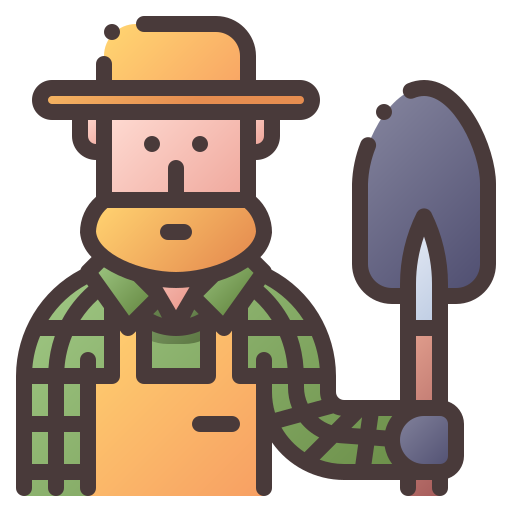 agricultor icono gratis