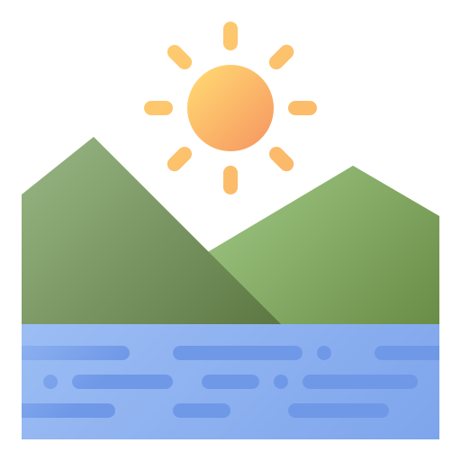 Landscape Generic Flat Gradient icon