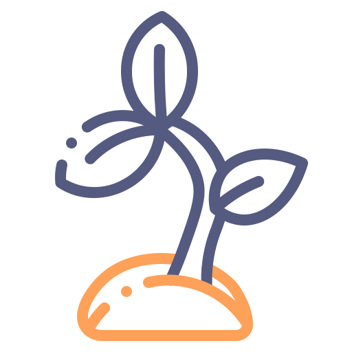 Sprout Generic Outline Color icon