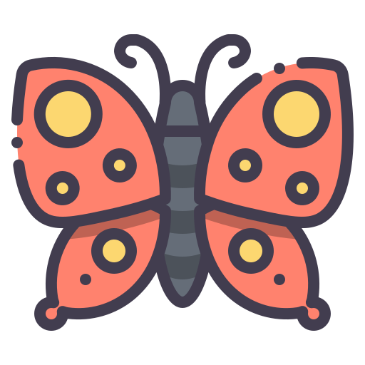 mariposa icono gratis