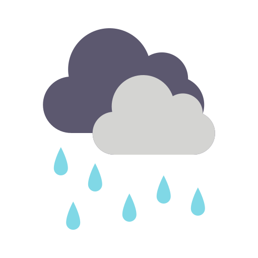 Rain Generic Flat icon