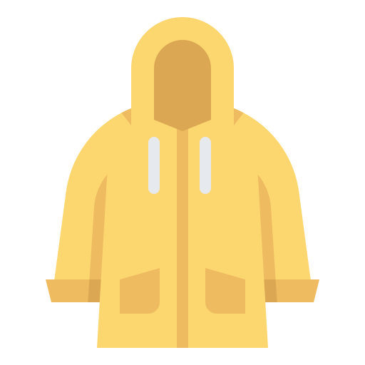 impermeable icono gratis