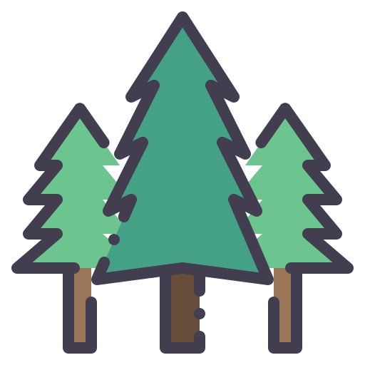 Pines Generic Outline Color icon