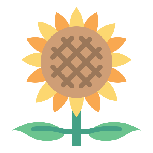 girasol icono gratis