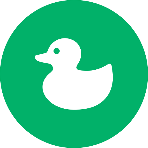 pato de goma icono gratis