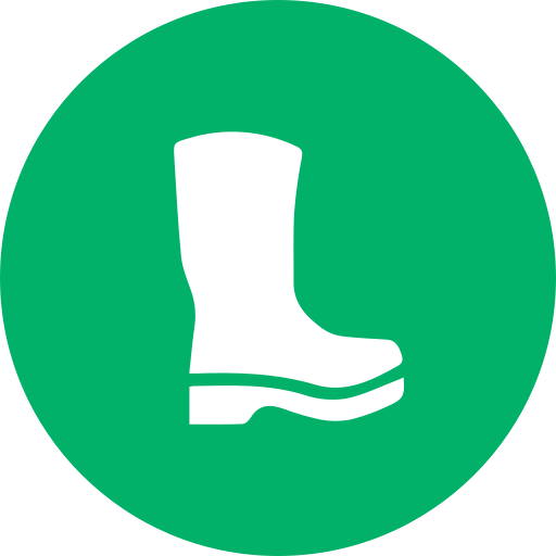 botas de lluvia icono gratis