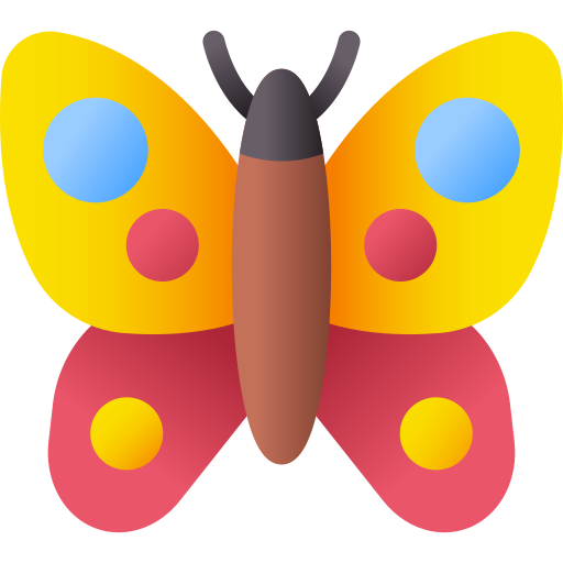 mariposa icono gratis