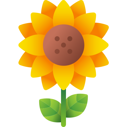 girasol icono gratis