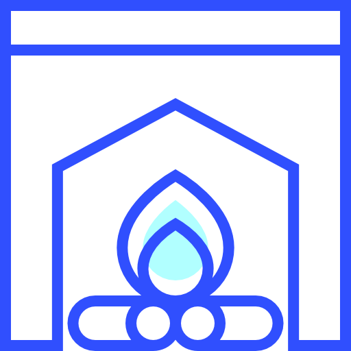 Fireplace free icon