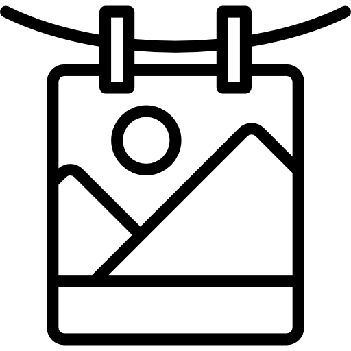 la photographie Icône gratuit